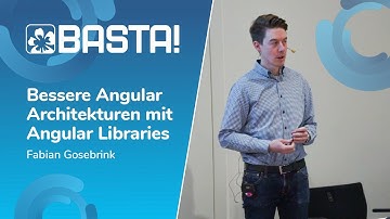 Bessere Angular Architecturen mit Angular Libraries | Fabian Gosebrink