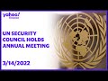 UN Security Council holds annual meeting