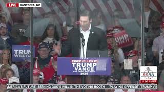 FULL SPEECH: Pat Harrigan Delivers Remarks in Gastonia, NC