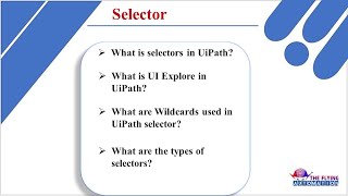 Selector|Types of Selector|Full Selector|Partial Selector|Dynamic Selector|Uipath|UIPATH Tutorial-46 Net Worth