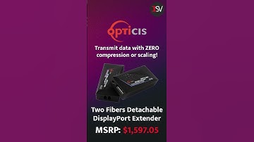 Extend Your Video, Data, And Audio Transmissions With Opticis!