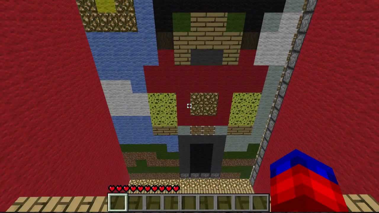 MINECRAFT FUNCTIONAL TV WITH PISTONS!!!! - YouTube