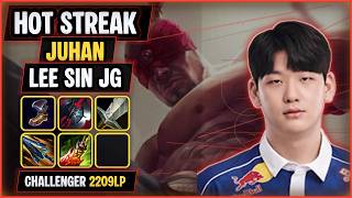 Juhan Triple Kill Game on LeeSin | KR Challenger 2,209LP SoloQ