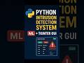 π Build a LIVE Intrusion Detection System in Python! Tkinter GUI + ML Isolation Forest Demo Inside!