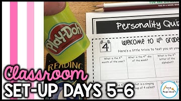 Classroom Set-Up Days 5-6 2021 | Teacher Vlog S5 E5