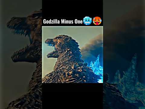 Godzilla Minus One Full Atomic Breath Scene 🥶🥵 | Godzilla Whatsapp Status | #shorts #godzilla #kong