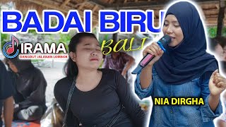 NIA DIRGHA - BADAI BIRU BEGITU MENYENTUH HATI HINGGA MEMBUAT MENYES MEWEK | IRAMA DOPANG