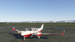 MSFS 2024 - EDDF/ESGG (Frankfurt to Landvetter) Black Square Baron B58P