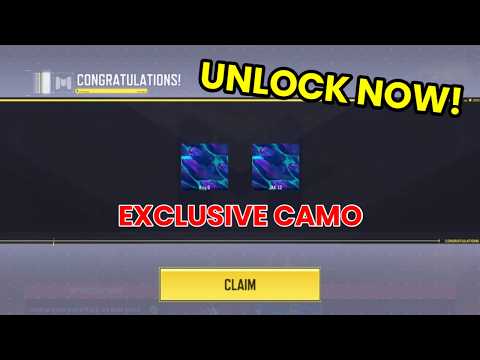 HOW TO GET FROSTFIRE CAMO IN COD MOBILE
