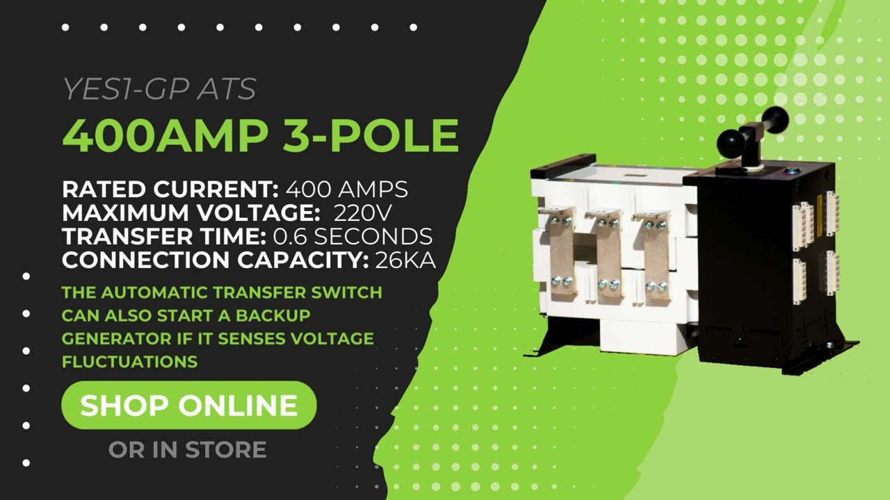 400AMP 3-Pole ATS