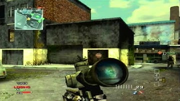 MW3 Wii - Kill Confirmed Sniping on Fallen