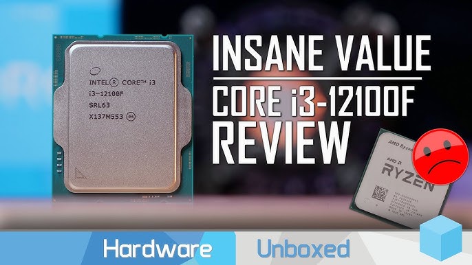 Budget King: $130 Intel Core i3-12100F CPU Review & Benchmarks