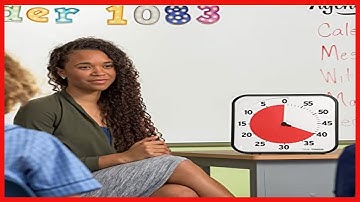 TIME TIMER 12 inch Visual Timer 60 Minute Kids Desk Countdown Clock with Dry Erase Activity Card,