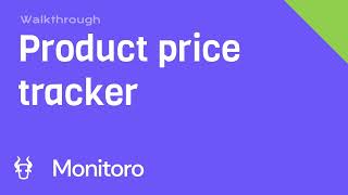 Monitoro Guide: Receive alerts when the price of a product changes screenshot 4