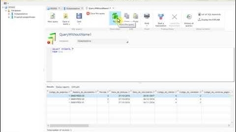 Windev 21 - HFSQL SQL Statement Comando SYSDATE