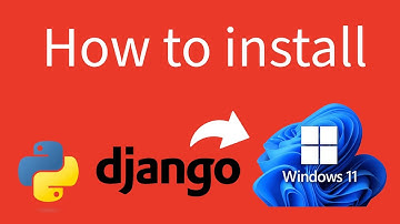 How to install and create Django project on Windows