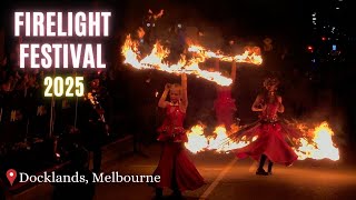 Phoenix Rising by FireLily Dance | Epic Fire Show at Firelight Festival 2025, Docklands Melbourne