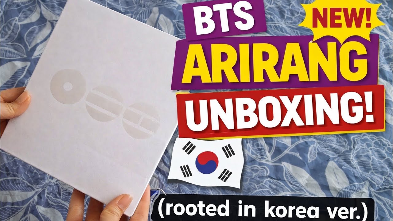 BTS ARIRANG UNBOXING (Rooted in Korea Ver.) 💜 | 🇰🇷 EN ESPAÑOL