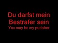 Bestrafe Mich   Rammstein Lyrics and English Translation