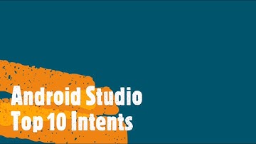 Android Studio for Beginners 13 (Intents)