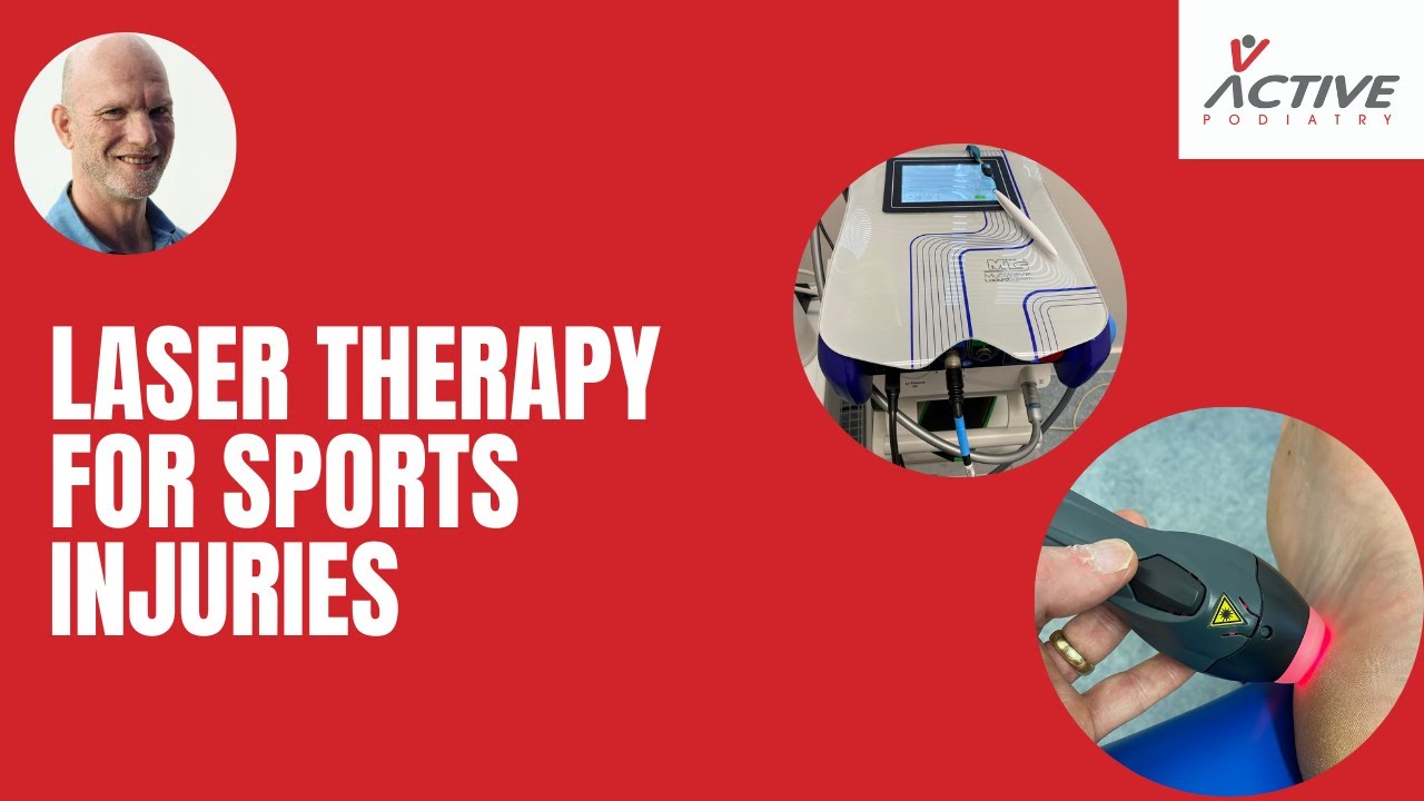 Laser therapy for sports injuries - YouTube