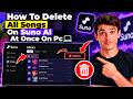 How To Delete All Songs On Suno AI At Once On Pc - Full Guide