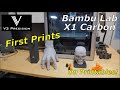 First Prints on the Bambu Lab X1 Carbon (on Printables)
