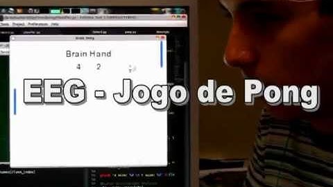 Pong game with EEG