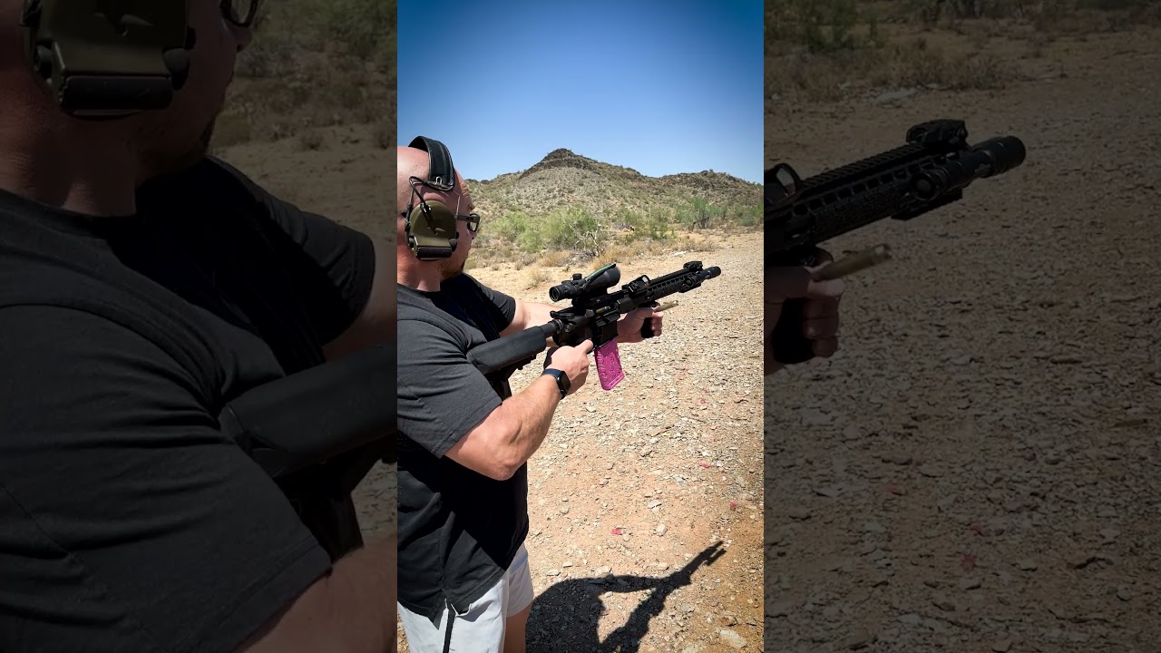 SHOOTING SPRINKLES OUT OF THE BARRETT REC 07 #barrett #sprinkles #cod #shorts #ar15