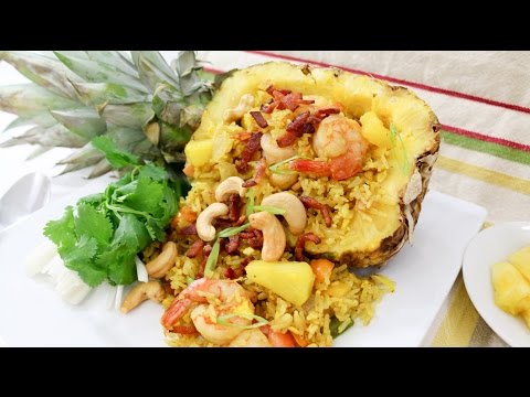 Pineapple Fried Rice ข้าวผัดสับปะรด - Episode 102