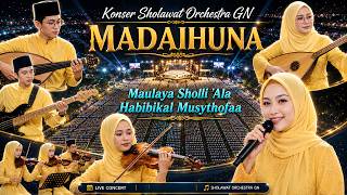 Download lagu KONSER SHOLAWAT MADAIHUNA MAULAYA SHOLLI'ALA HABIBIKAL MUSTHOFA Sholawat Orchestra Merdu Terbaru