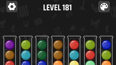 Ball Sort Puzzle 2022 Level 181