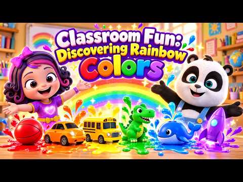 Classroom Fun Discovering Rainbow Colors