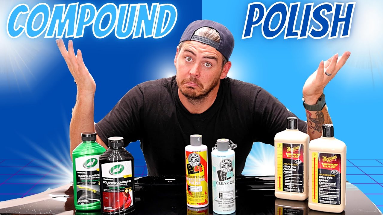 The Differences between Compound, Polish, and Wax - NAPA Auto