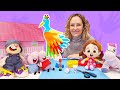 🦜 Bastelspaß im Kindergarten: Wir machen bunte Papageien mit Nicole! ✂️🎨