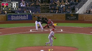 CIN@PIT: Polanco plates Harrison with a groundout
