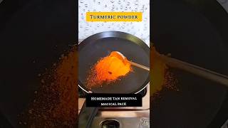 roasted turmeric charcoal pack.turmeric tan removal pack. homemade face pack for glowing skinshorts