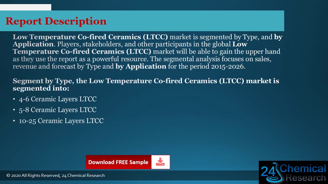 Global Low Temperature Co fired Ceramics LTCC Market Insights and ...