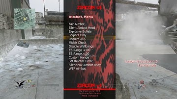 MW2 - Zircon V1 MOD MENU + DOWNLOAD!