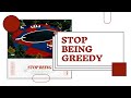 GraphicMuzik - Stop Being Greedy Gm