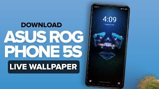 Install Asus ROG Phone 5S Stock Live Wallpaper On Any Android (download link in description) screenshot 3