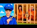 段ボール刑務所からの脱出ウェンズデイ・アダムス | 面白いチャレンジ GoFun Challenge