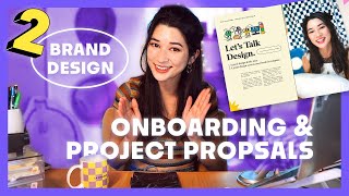 Client Brand Design: Onboarding & Project Proposals - (Real Client)