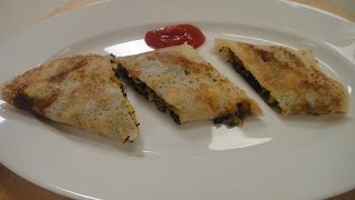 Corn Palak Dosa