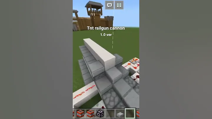 TNT railgun cannon Inspired by:CUBEY