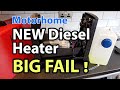 FAILURE of BRAND NEW Chinese Diesel Heater | Less Known Error Code E-09 | RV Motorhome Rebuild