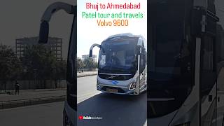 Bhuj to Ahmedabad Luxury Volvo 9600 Bus Journey 😍 | Patel Travels | #Shorts