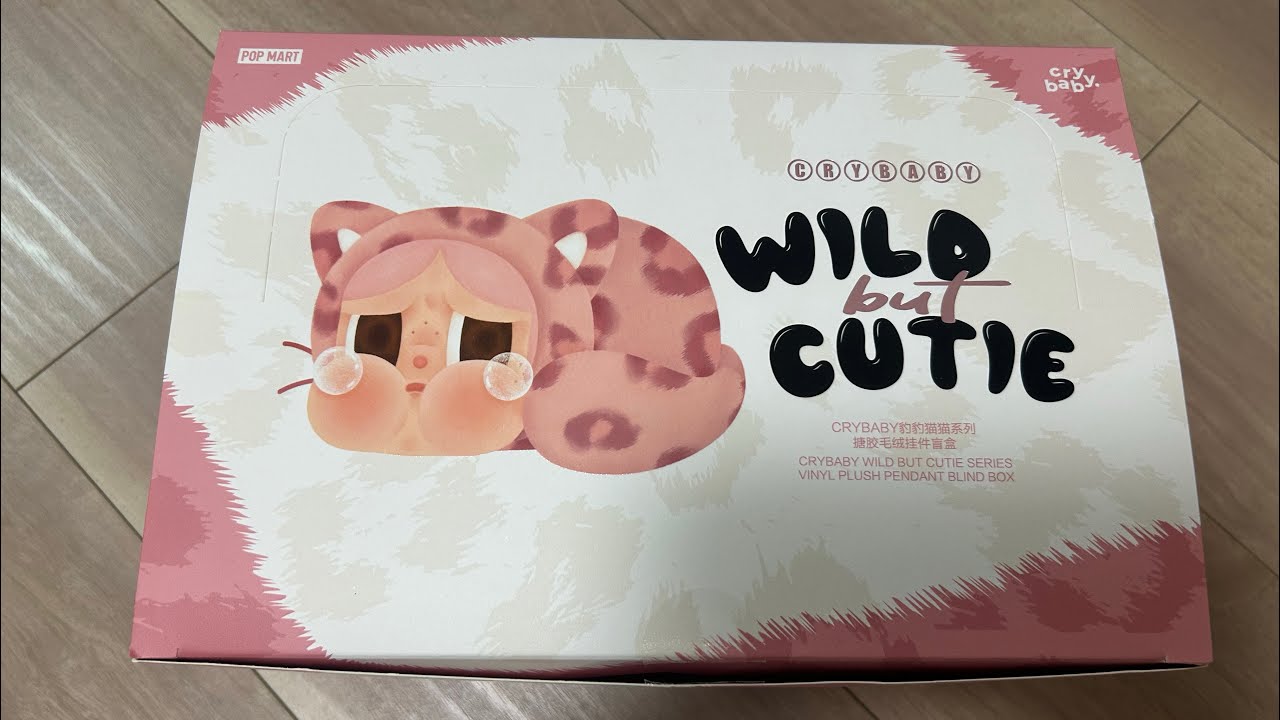 POPMART】CryBabyのwild but cat ぬいぐるみペンダントシリーズを