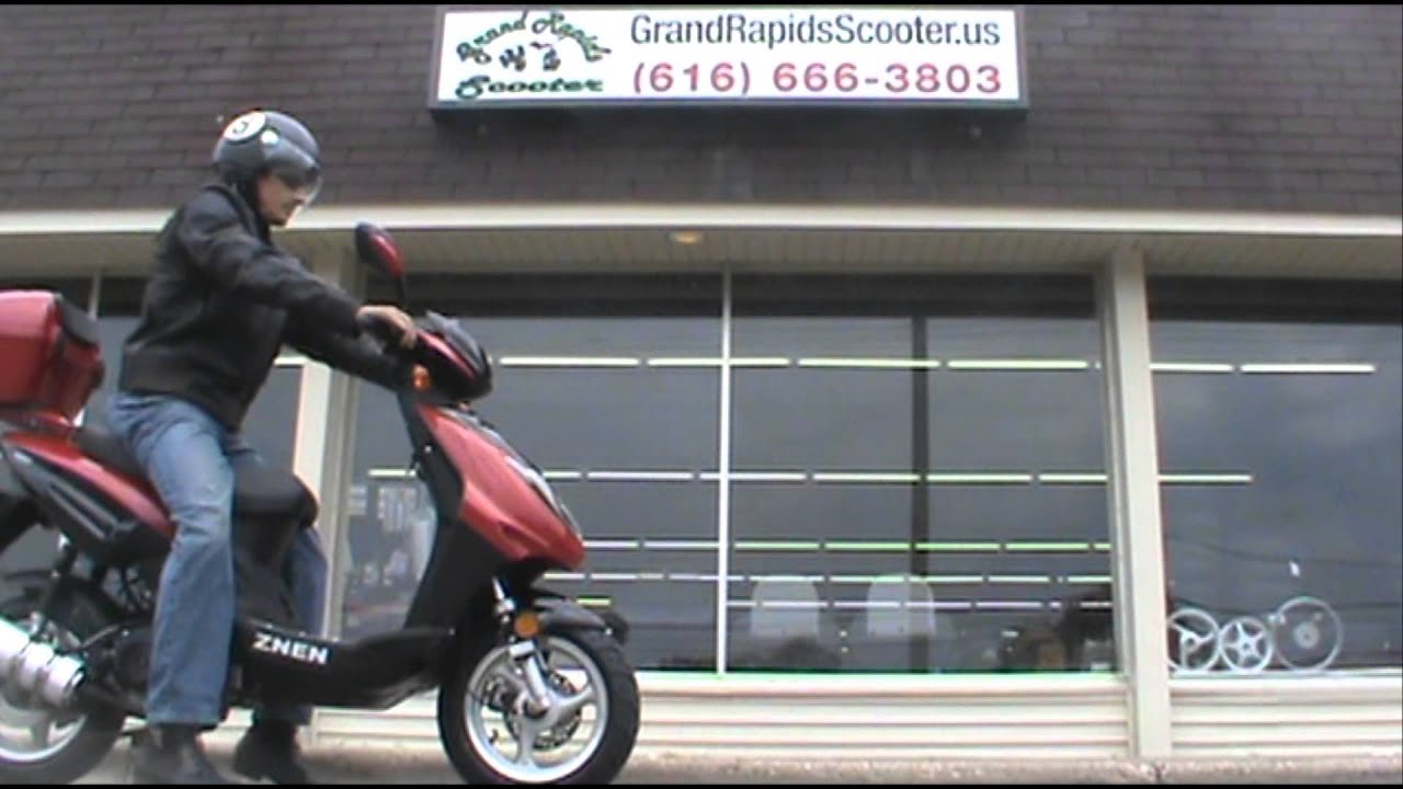Grand Rapids Scooter Michigan Znen Mopeds Motorino Supremo Reigns Supreme YouTube
