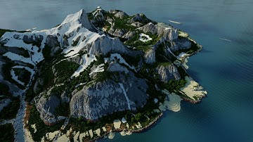 Map Breakdown #Twomberg - How to make Realistic Minecraft Maps with [Gaea, Worldpainter, Chunky]